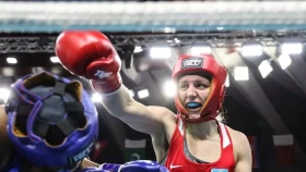 Казахстанская боксерша вышла в четвертьфинал турнира в Италии