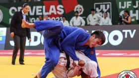 Мейирлан Максим уступил в поединке за «бронзу» Grand Slam