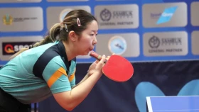 Турнир сильнейших по настольному теннису завершился в Алматы