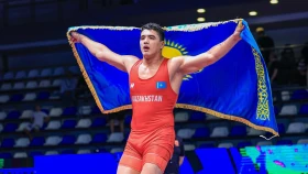 Қазақстан құрамасы күрестен Беларусьтегі турнирде 14 медаль жеңіп алды