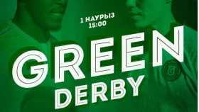 «Зеленое дерби» в Атырау. Где и во сколько смотреть матч «Атырау» - «Елимай»