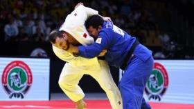 Казахстанский дзюдоист поднялся на 8 строчек в мировом рейтинге