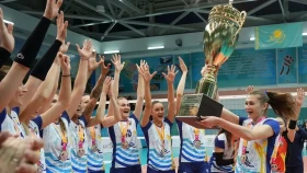 Волейболдан «Жетісу» клубы суперкубокты жеңіп алды