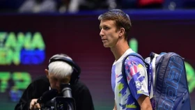 Ломакин – в полуфинале турнира в Ташкенте