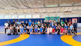 Қазақстан әйелдер құрамасы күрестен UWW ұйымдастырумен халықаралық жиынға қатысуда