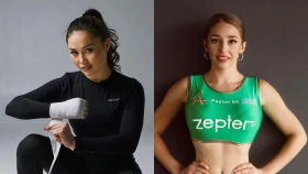 Ангелина Лукас посетила официальное взвешивание Балаусы Муздиман