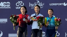 Юлия Ли завоевал бронзовую медаль на чемпионате Азии по маунтинбайку
