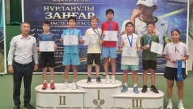 В Туркестане определились победитель и призеры Turkestan Masters среди юношей до 12 лет