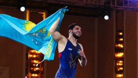 Қазақстан күрестен жастар арасындағы Азия чемпионатында төртінші алтын медалін жеңіп алды
