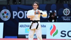 Әбиба Әбужақынова Абу-Дабиде өткен Grand Slam турнирінде қола жүлде алды