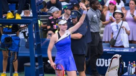 Елена Рыбакина вышла в третий раунд US Open!