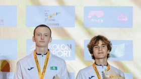 Казахстан завоевал две бронзовые медали на чемпионате Азии по скалолазанию среди юниоров