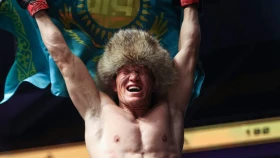 Багдос Олжабай сделал вес перед боем с Айвазяном