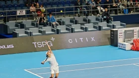 Амир Омарханов завершил участие в Almaty Open