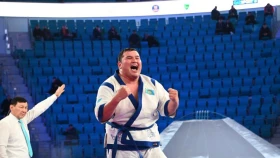 Ерасыл Кажыбаев взял бронзу «Гранд Слэм» в Баку