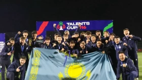 Қазақстанның 16 жасқа дейінгі жасөспірімдер құрамасы «Talents Cup» турнирінің жеңімпазы атанды