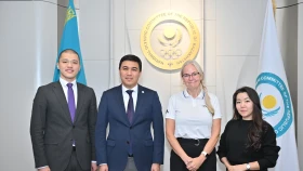 Президент Международной федерации настольного тенниса отметила достижения Казахстана