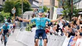 Винокуров Жапониядағы жарыстың бесінші кезеңінде бірінші орын алды