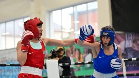 Призер ЧМ по боксу уступила в полуфинале турнира в Астане