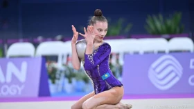 Казахстанские гимнастки завоевали медали на турнире в Португалии