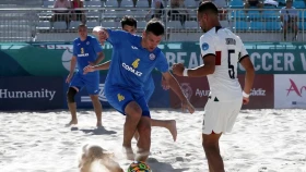 Қазақстанның футболдан жағажай құрамасы Португалиядан ойсырай жеңілді