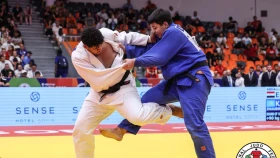 Казахстанец Жаудинов завоевал бронзовую медаль на ЧМ по дзюдо среди кадетов