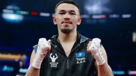 Әлішер Абдулалим Тараздағы турнирде қарсыласын бірінші раундта нокаутқа жберді (видео)