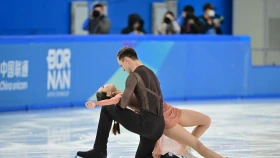 Казахстанские фигуристы заняли пятое место на Азиаде