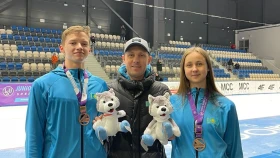 Казахстанские юниоры завоевали «бронзу» на этапе Кубка мира по конькобежному спорту в Польше