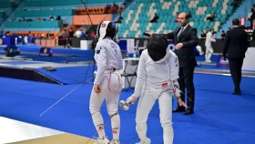 Қазақстан құрамасы семсерлесуден Азия чемпионатының жартылай финалына шықты