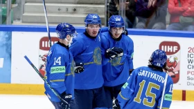 Казахстан одержал вторую победу на Чемпионате Мира