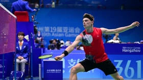 Дмитрий Панарин Астанада өтіп жатқан бадминтоннан халықаралық турнирдің 1/8 финалына шықты