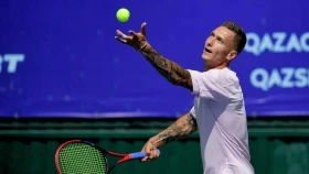 Казахстанский теннисист выиграл квалификацию турнира в Жинане