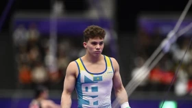 Гимнаст Нуртан Идрисов выступил в финале чемпионата мира в Нидерландах