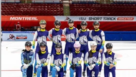 «Kazakh Nomads» выступят в новой форме на Мировом туре по шорт-треку