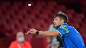 Казахстанский теннисист сыграл вничью с призером чемпионата мира