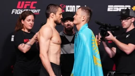 Алмахан сделал вес перед дебютом в UFC