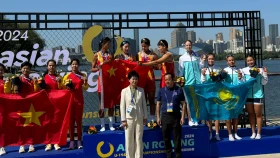 Казахстанские спортсмены выиграли две медали на молодежном чемпионате Азии по академической гребле