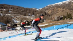 Казахстанские лыжники не смогли выйти в финал смешанной гонки на Универсиаде