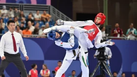 Таеквондист Самирхон Абабакиров уступил в дебютном поединке на Олимпиаде