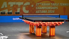 Стартовали в «личке». Результаты команды Казахстана на чемпионате Азии по настольному теннису