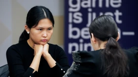 Бибісара Асаубаева Шымкенттегі кезеңде қола жүлдеге қол жеткізді