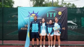 Теннистен Қазақстан жасөспірімдер құрамасы әлем чемпионатының іріктеуіне қатысып жатыр