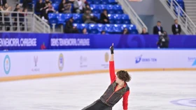 Михаил Шайдоров Қытайдағы жарыстың қысқа бағдарламасында үшінші орынды иеленді