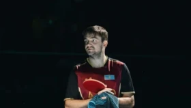 Герасименко и Курмангалиев – чемпионы Казахстана в паре (видео)