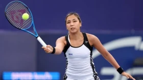 Зарина Дияс Қытайдағы жарыста қарсыласына «баранка» жасады