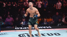 Асу Алмабаев улучшил позицию в рейтинге UFC