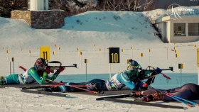 В Щучинске проходит отборочный этап Кубка Казахстана по биатлону