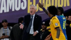 Первая победа Анчелотти (видео)