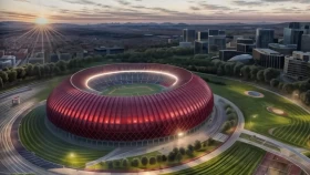 Қырғызстанда киіз үй тәріздес футбол стадионы салынбақ